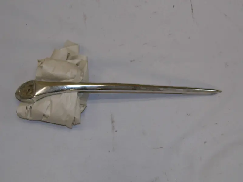 (Original) Used 356 A Chrome Hood Handle - 1955-59 1