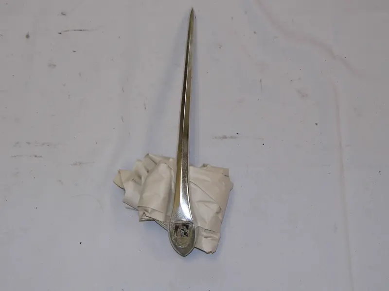 (Original) Used 356 A Chrome Hood Handle - 1955-59 2