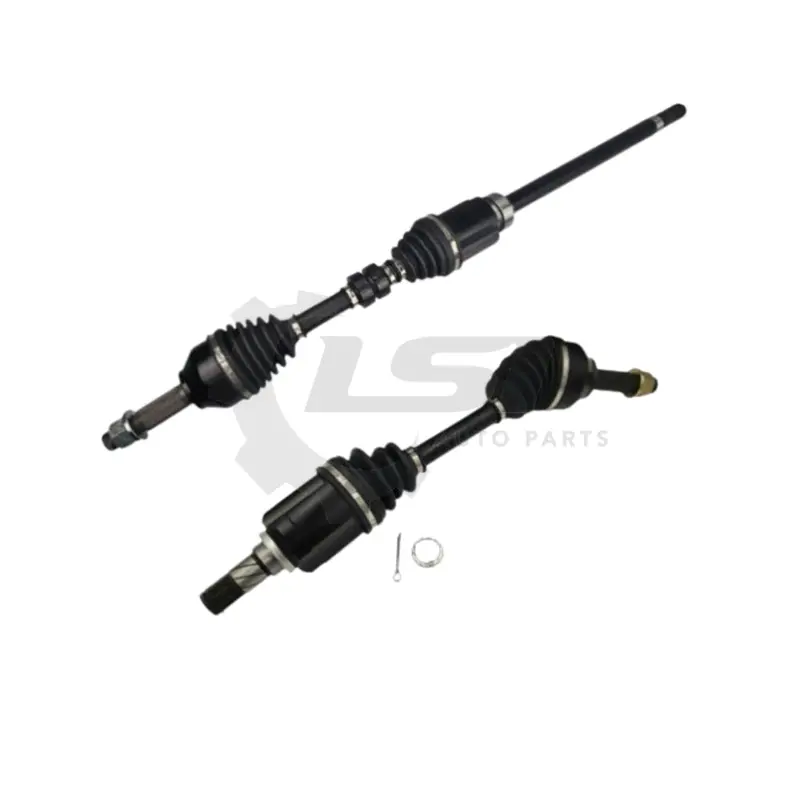 Pair Front Cv Joint Axle Drive Shafts For Nissan Dualis J10 X-Trail T31 Awd Mt 2
