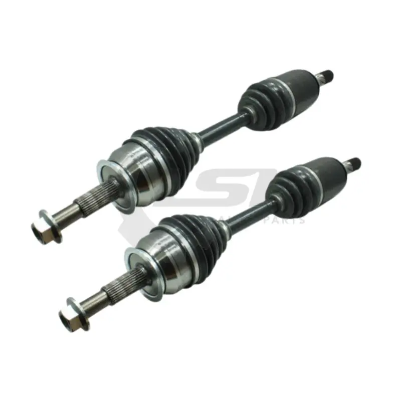 Pair Left Right 2 Cv Joint Drive Shaft For Nissan Navara D40 Pathfinder R51 4Wd 1