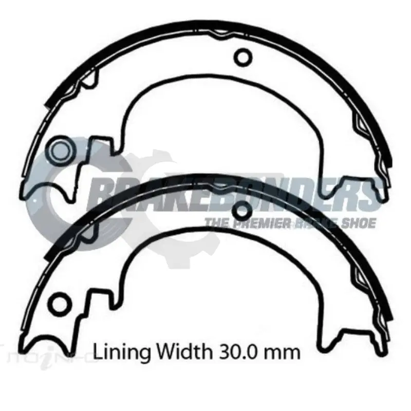 Parking Brake Shoe For Mitsubishi Pajero Nt Ns 06-21 For Lwb 1