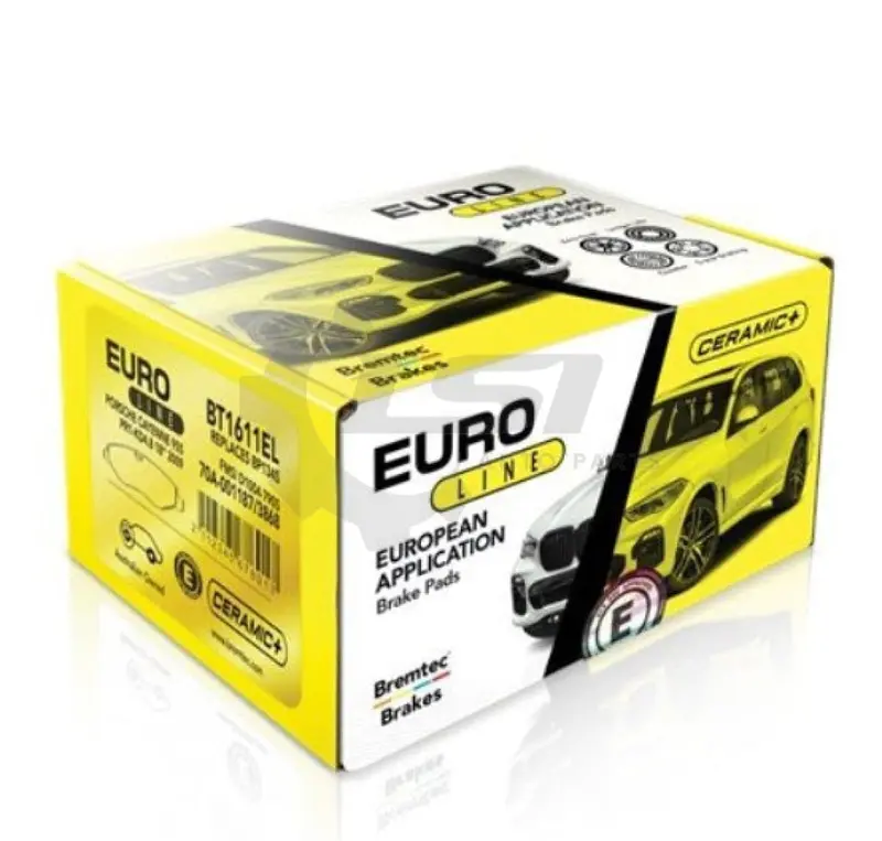 Rear Brake Pads Euroline Ceramic For Mercedes C Class W205 1