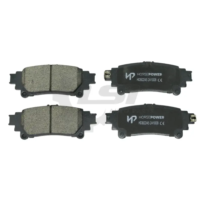 Rear Brake Pads For Toyota Fortuner Gx Gun156 2.8L 05/2022-On 1