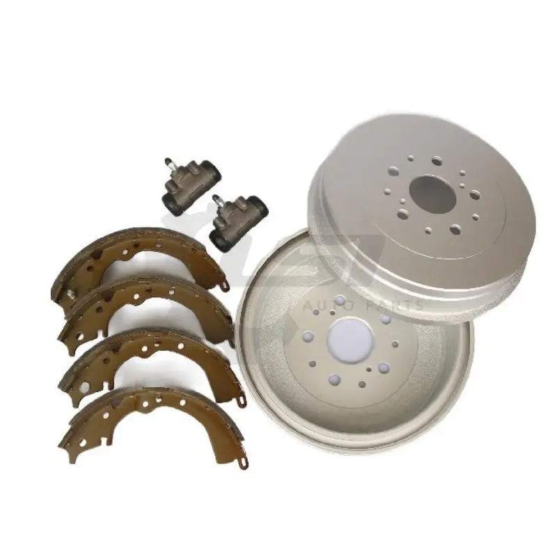 Rear Brake Shoes And Brake Drum +Cylinders For Hilux Ggn15r Kun16r Tgn16r 2Wd 1
