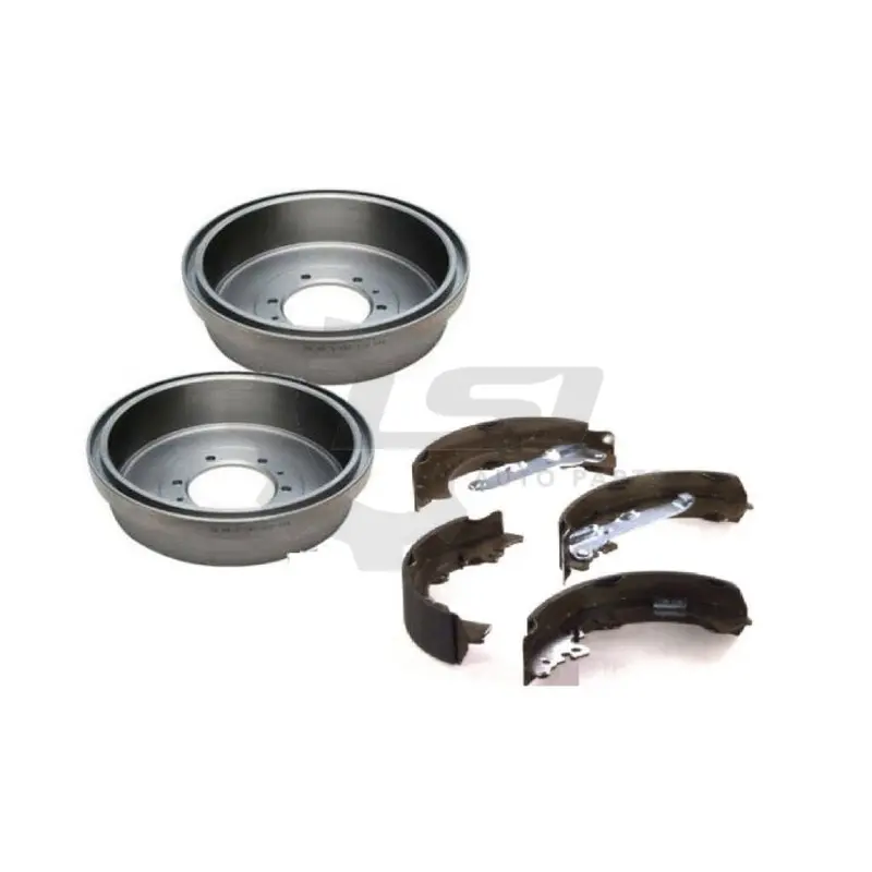 Rear Brake Shoes And Brake Drum Set For Nissantiida Fbac11 1.8L 2006-2013 1