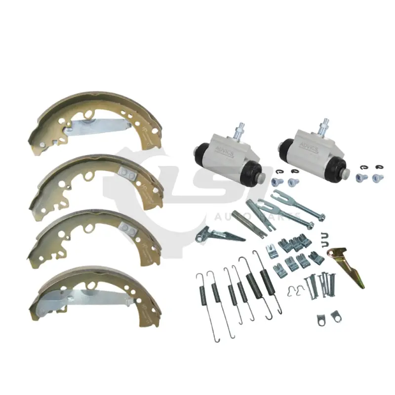 Rear Brake Shoes+ Wheel Cylinders And Kit For Toyota Hilux 4Wd Kun25 Kun26 Ggn25 1