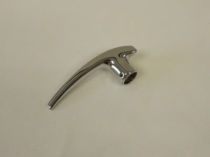 (Restored) 911/912 Driver's Chrome Vent Window Handle - 1965-68 1
