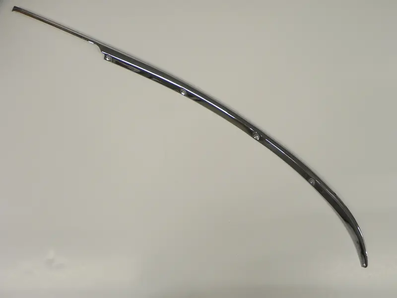 (Restored) 911/912 Targa Swb Original Passenger Rear Quarter Panel Chrome Trim Piece - 1965-67 1