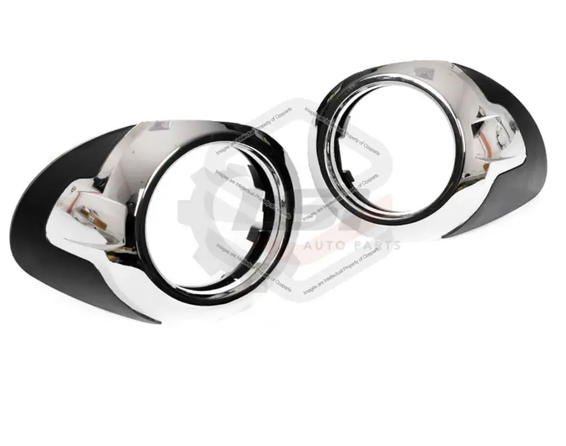 Set Pair Lh+Rh Fog Light Bezel Cover Chrome For Ford Falcon Fg 08~11 Xr6 Xr8 1
