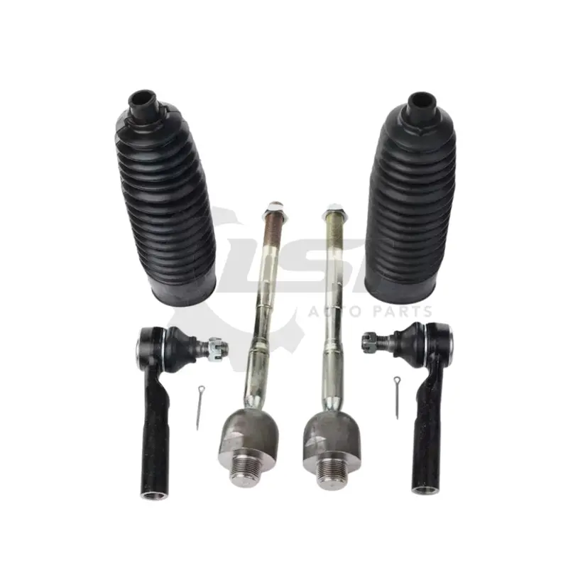 Tie Rod End +Rack End + Boots For Toyota Landcruiser Prado Gdj150 Kdj150 Grj150 1