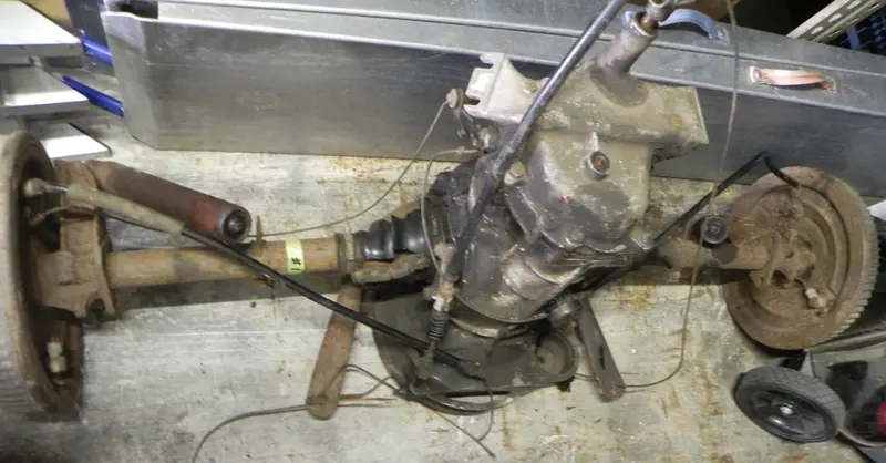 (Used) 356, 741/0A Transmission/Gearbox And Axles. 1
