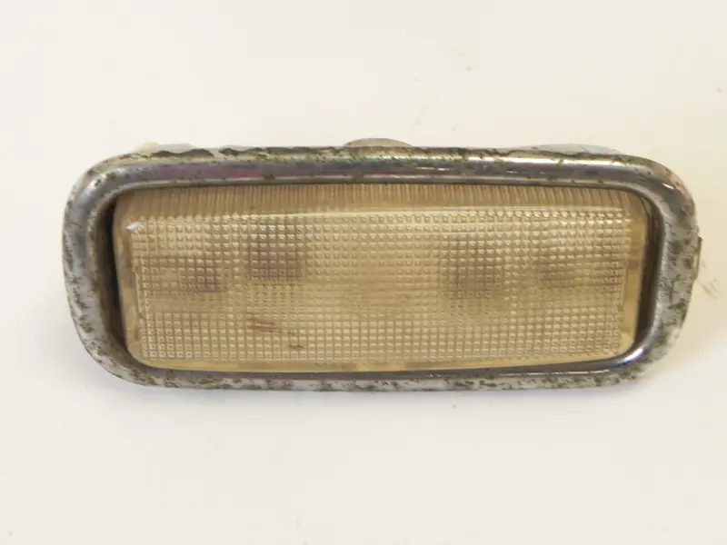 (Used) 356/911/912 Original Interior Light W/ Chrome Bezel - 1962-78 1