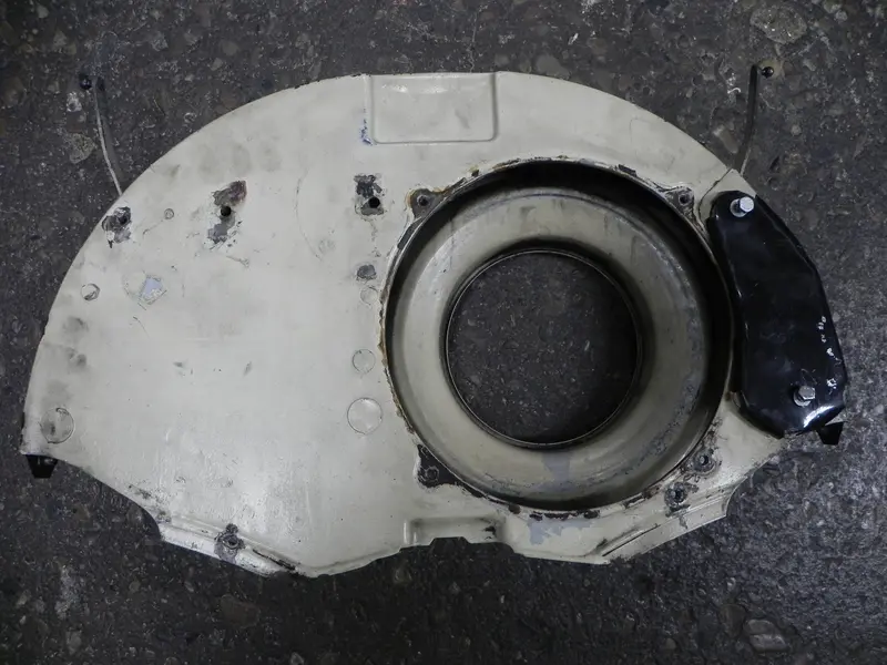 (Used) 356/912 Engine Fan Shroud With Throttle Linkage - 1955-69 1
