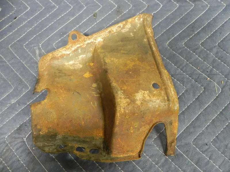 (Used) 356/912 Engine Tin Cover Plate Right - 1955-69 1