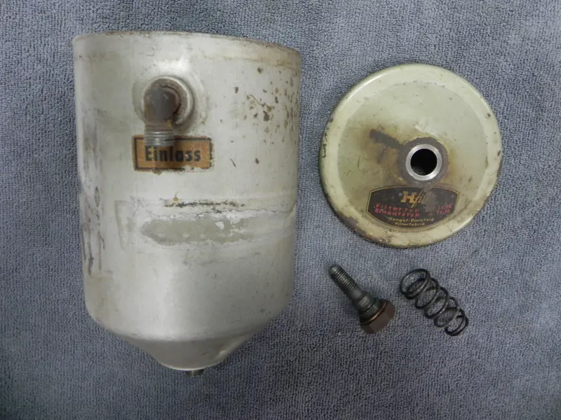 (Used) 356/912 Oil Filter Canister - 1950-69 1