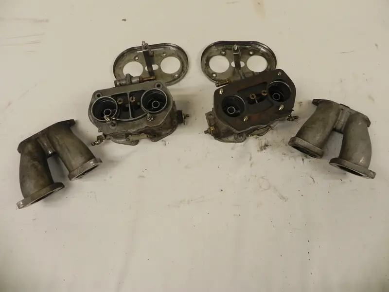 (Used) 356/912 Pair Of Original Weber 40 Idf Carburetors 1