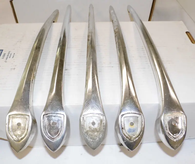 (Used) 356 A Chrome Hood Handle - 1955-59 1