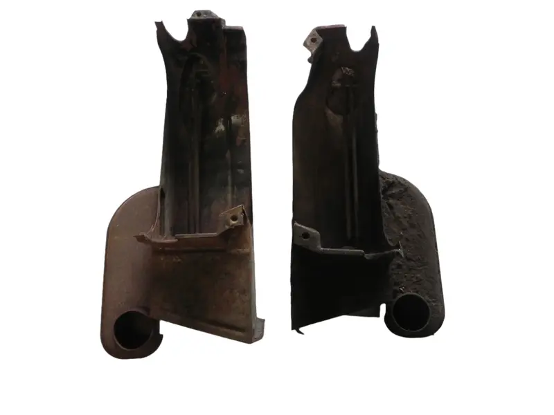 (Used) 356 A Pair Of Early Single Flap Heater Boxes - 1956-57 1