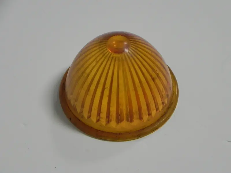 (Used) 356 Amber Front Turn Signal Lens - 1950-55 1