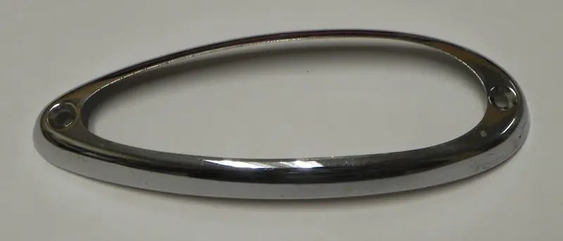 (Used) 356 B/C Teardrop Tail Light Trim Frame - 1956-65 1