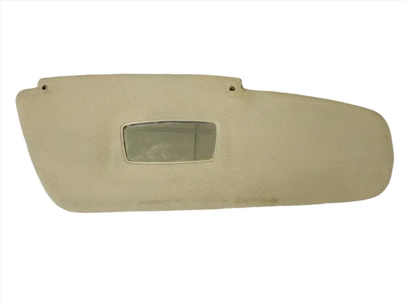 (Used) 356 Bt6/C Passengers Side Beige Sunvisor W/ Mirror - 1961-65 1