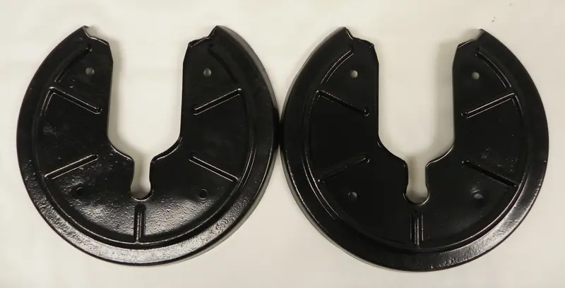 (Used) 356 C Rear Disc Brake Backing Plate Pair - 1964-65 2