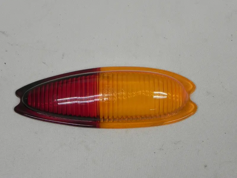 (Used) 356 Euro Rear Right Teardrop Taillight Lens - 1957-65 1