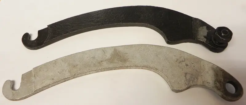 (Used) 356 Pre-A/A/B Left Brake Shoe Lever - 1950-63 1