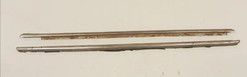 (Used) 356 Pre-A/A Coupe Chrome Door Top Trim Set - 1952-59 1