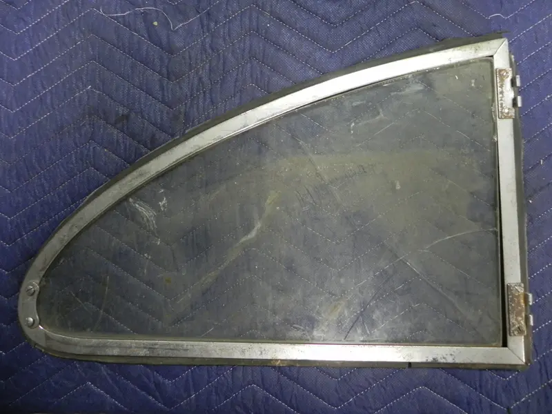(Used) 356 Quarter Window Frame Left - 1960-65 2
