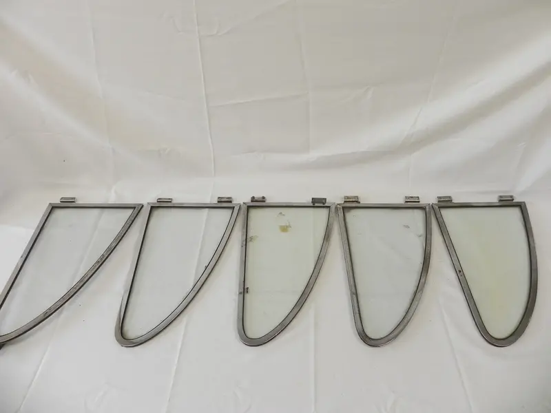 (Used) 356 Sigla Left Rear Quarter Window - 1950-65 1