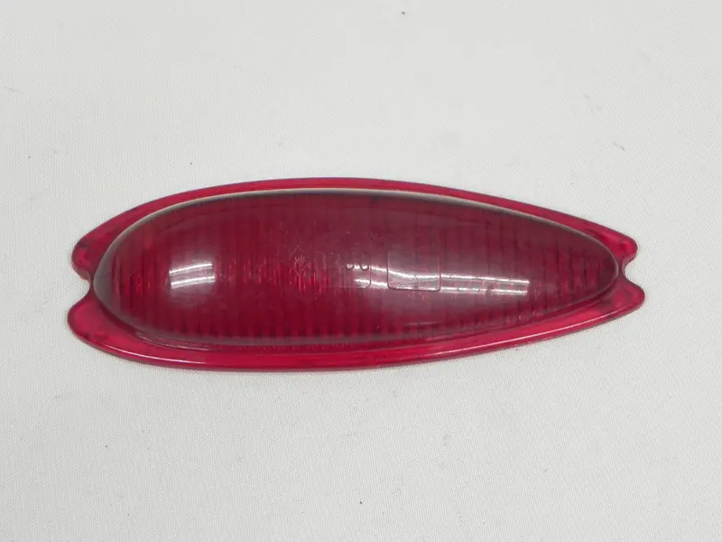 (Used) 356 Swf Left Rear Teardrop Taillight Lens - 1955-65 1