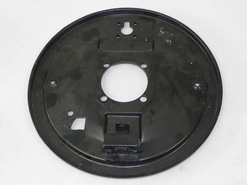 (Used) 356A Original Rear Left Side Drum Brake Backing Plate - 1955-59 1