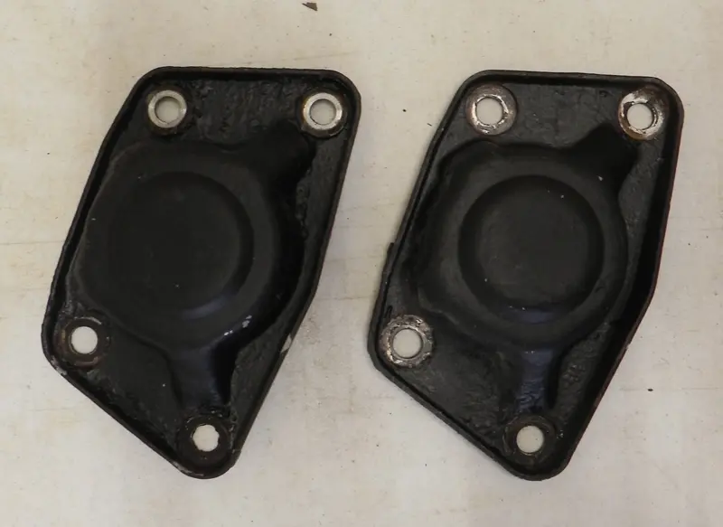(Used) 356C Rear Torsion Bar End Cover Pair - 1964-65 1