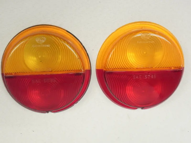 (Used) 904 Set Of Rear Turn Signal & Taillights Lens - 1064-65 1
