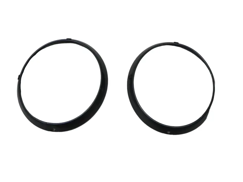 (Used) 911/912/930 Blue Headlight Trim Rings For Euro H4 Headlamp - 1965-86 1