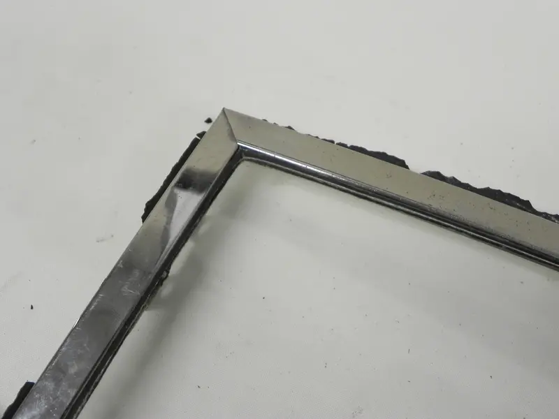 (Used) 911/912 Coupe Driver's Side Clear Movable Quarter Window Glass Assembly - 1965-67 2