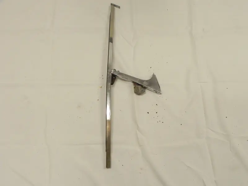 (Used) 911/912 Coupe Swb Early Brass Passenger's Side Partial Vent Window Frame - 1965-67 1