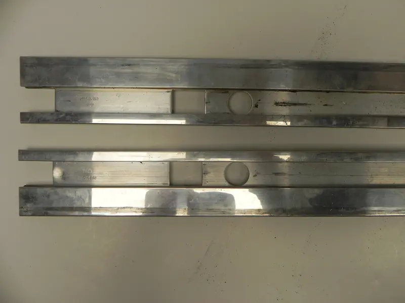 (Used) 911/912 Golde Sunroof Guide Rail Pair - 1965-73 2