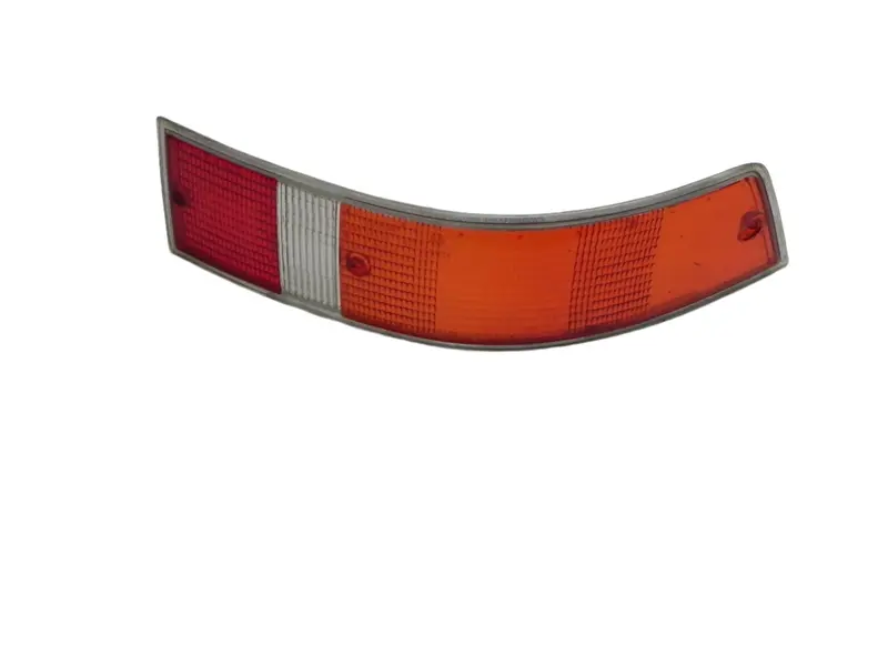 (Used) 911/912 Right Side Usa Tail Light Lens With Silver Trim - 1969-72 1