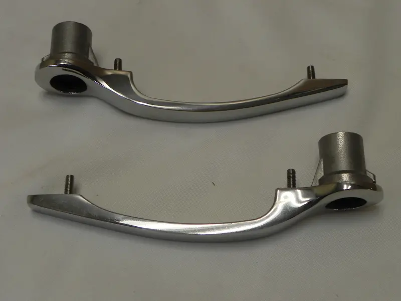 (Used) 911/912 Stainless Steel Outer Door Handle Set - 1965-67 1