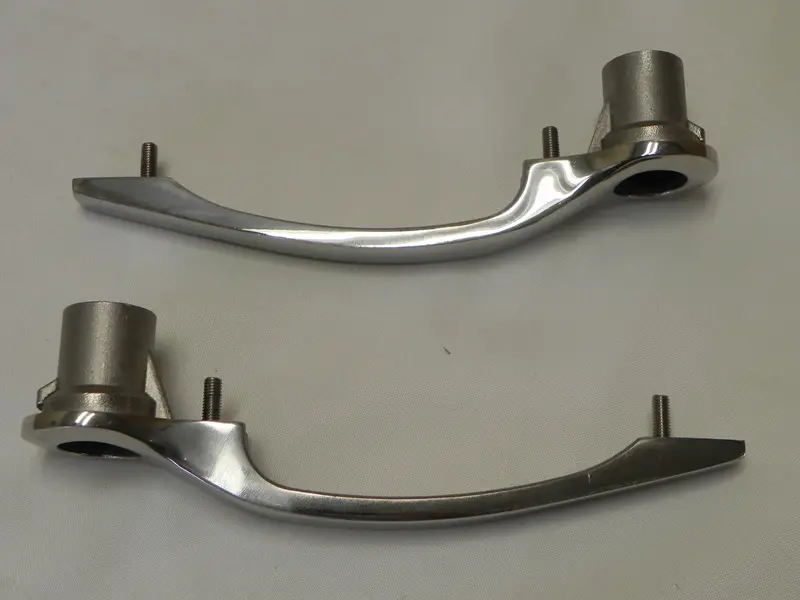 (Used) 911/912 Stainless Steel Outer Door Handle Set - 1965-67 2