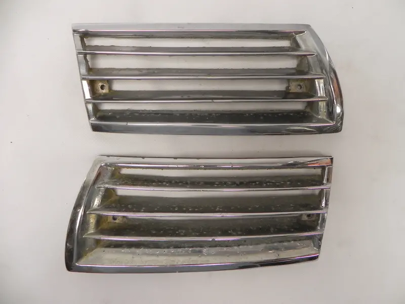 (Used) 911/912 Swb Chrome Horn Grille Pair - 1965-68 2