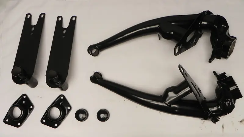 (Used) 911/912 Trailing Arm, Spring Plates And Torsion Cover Plate Set - 1969-71 1