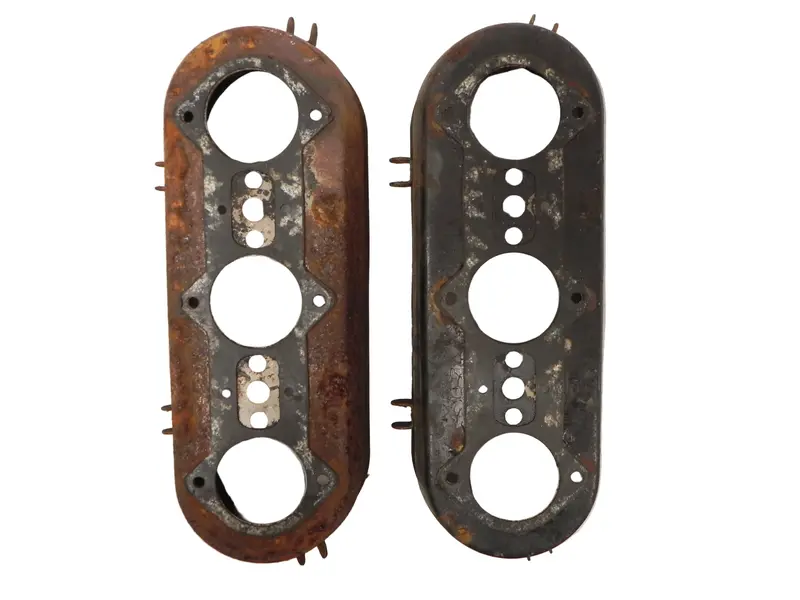 (Used) 911/914-6 Air Cleaner Housing Connector Pair No Clamps 2