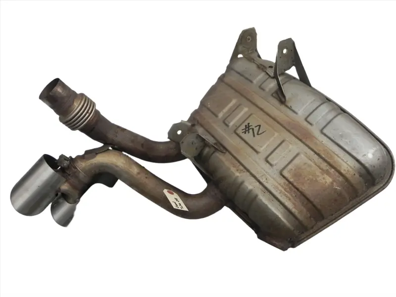 (Used) 911/997 Left Exhaust Muffler - 2005-08 1