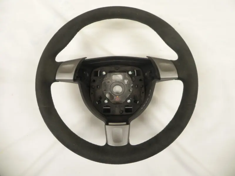 (Used) 911/Boxster/Cayman 3-Spoke Alcantara Sport Steering Wheel - 2006-08 1