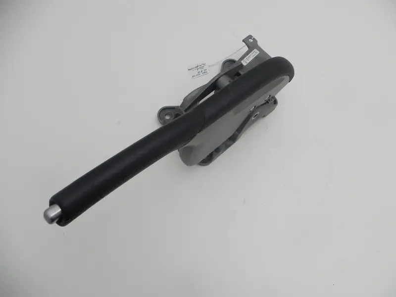 (Used) 911/Cayman/Boxster Black Leather Parking Brake Handle Assembly - 2005-08 1