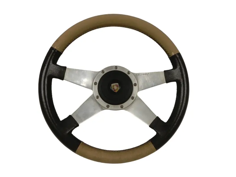 (Used) 911 Lecarra Leather Steering Wheel - 1975-89 1