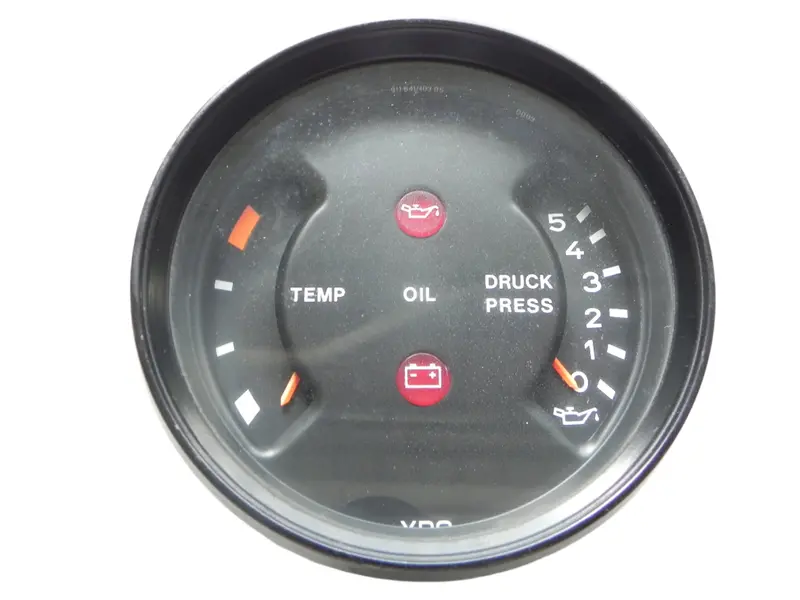 (Used) 911 Oil Temperature And Pressure Combination Gauge - 1984-88 1